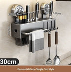 Punch-free Kitchen Shelf Home Wall-mounted