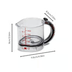 4 In 1 Adjustable Measuring Cup Multi-Functional Measuring Cup With Scraper-Style Seal Base Measurings Cube Cups For Cooking