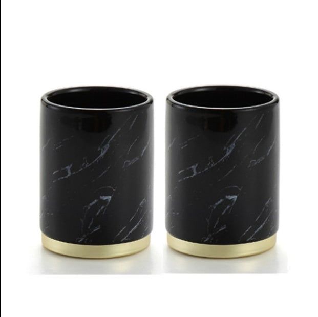Luxury 4-Piece Ceramic Bathroom Accessory Set