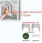 Magnetic Double-sided Wipe Window Cleaner