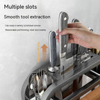 Stainless Steel Knife Holder Multifunctional Storage Rack