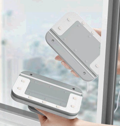 Magnetic Double-sided Wipe Window Cleaner