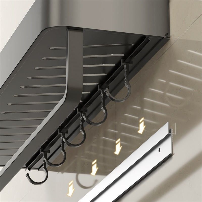 Punch-free Bathroom Storage Rack Bathroom Wall-mounted Storage Rack