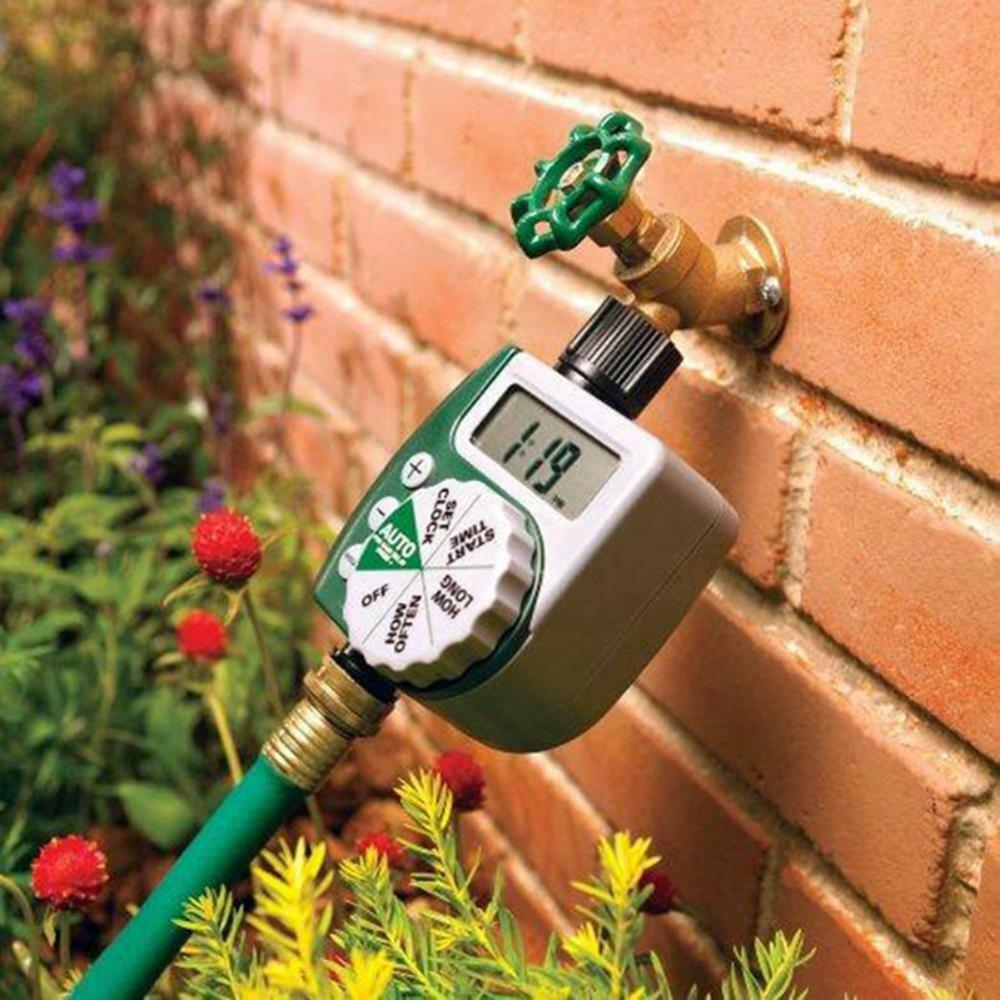 Intelligent automatic LCD display irrigation controller garden hose sprinkler