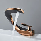 Creative All Copper Faucet High-end Luxury Washbasin Hot and Cold Faucet Bathroom Basin Faucet