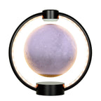 Magnetic Levitation Moon Light 3D Printing Planet Light Bluetooth Speaker, Warm Atmosphere Night Light Creative Magnetic