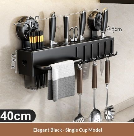 Punch-free Kitchen Shelf Home Wall-mounted