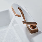 Creative All Copper Faucet High-end Luxury Washbasin Hot and Cold Faucet Bathroom Basin Faucet