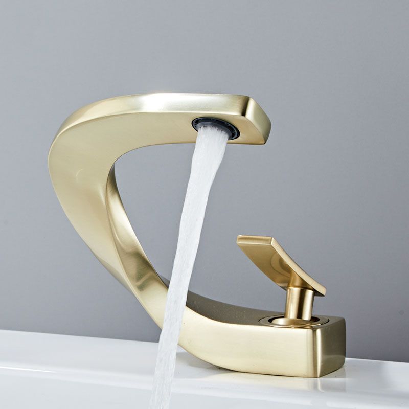 Creative All Copper Faucet High-end Luxury Washbasin Hot and Cold Faucet Bathroom Basin Faucet