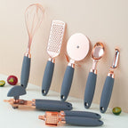 Kitchen Household Peeler Gadget Copper Plating Set