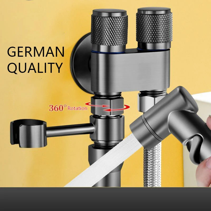 Homefish Hand Held High Pressure Toilet Spray With Dual Mode Nozzle Is Very Suitable For Bathroom Cleaning And Toilet Flushing