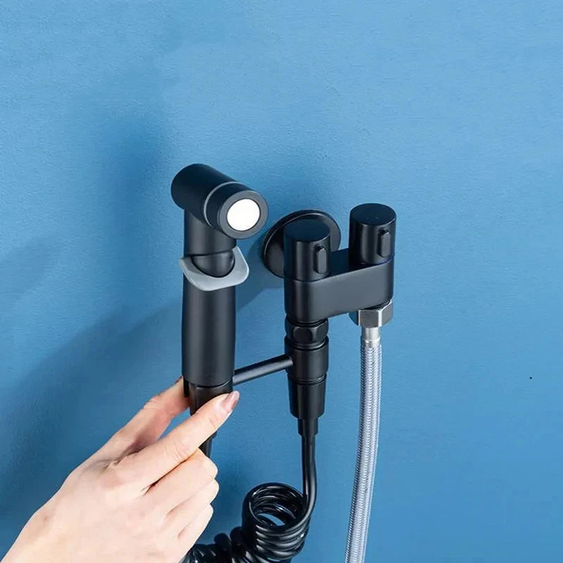 Homefish Hand Held High Pressure Toilet Spray With Dual Mode Nozzle Is Very Suitable For Bathroom Cleaning And Toilet Flushing