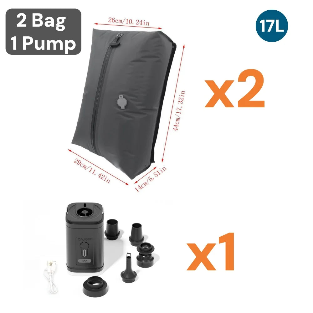 Vacuum Storage bags,Travel essentials suitcases Clothes organizer packaging bag practical accessories compression packing cubes