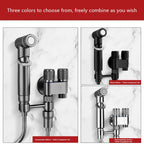 Homefish Hand Held High Pressure Toilet Spray With Dual Mode Nozzle Is Very Suitable For Bathroom Cleaning And Toilet Flushing