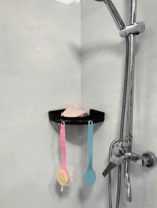 3/2/1 PCS Strong Adhesive No Drill Shower Shelf Storage Upgraded Waterproof Bathroom Organizer Shampoo & Towel Holder Wall Mount