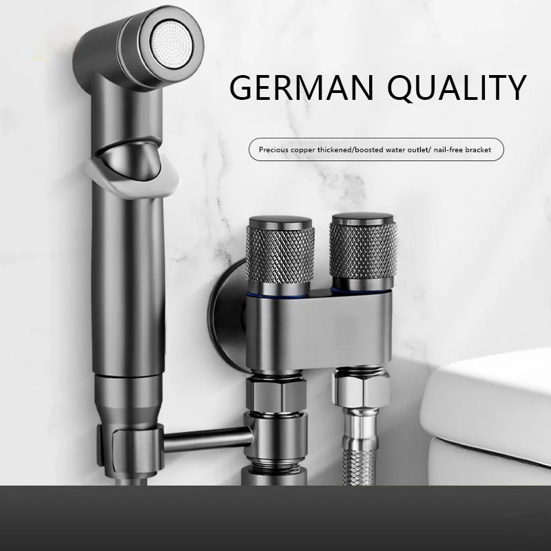 Homefish Hand Held High Pressure Toilet Spray With Dual Mode Nozzle Is Very Suitable For Bathroom Cleaning And Toilet Flushing