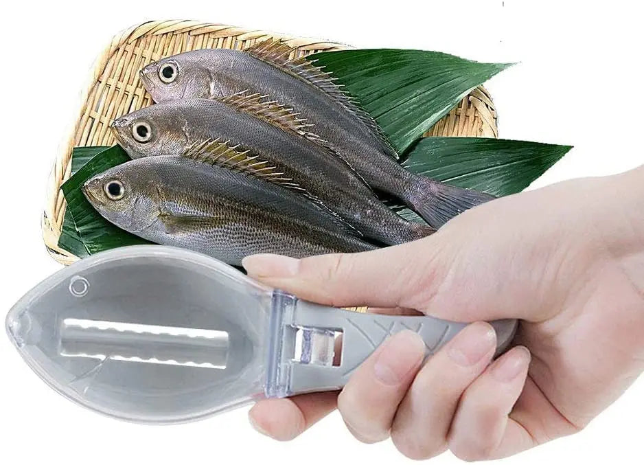 Fish Skin Brush Scraping Fish Scale Brush Cleaning Knife Remover Fast Remove Fish Peeling Scraper Fish Scaler Kitchen Supplies