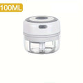 100ML/250ML Electric  Meat Mincer Garlic Chopper Rotate Garlic Press Crusher Vegetable Onion Cutter Kitchen Cooking Accessories