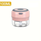 100ML/250ML Electric  Meat Mincer Garlic Chopper Rotate Garlic Press Crusher Vegetable Onion Cutter Kitchen Cooking Accessories
