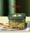 Light Luxury Moisture-proof Sealed Canister With Rotary Lid For Food Grade