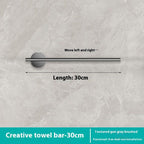 Towel Rack Cosmetic Room Punch-free Storage