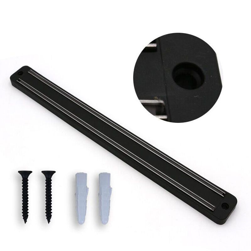Kitchen Household Plastic Magnetic Knife Holder