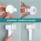 Handheld Power Brush 360° Rotary Cleaning for Kitchen & Bathroom USB Rechargeable