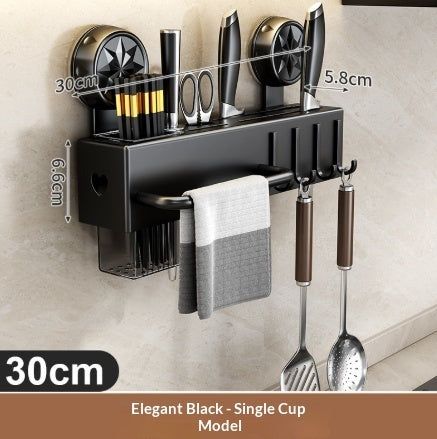 Punch-free Kitchen Shelf Home Wall-mounted