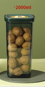 Light Luxury Moisture-proof Sealed Canister With Rotary Lid For Food Grade